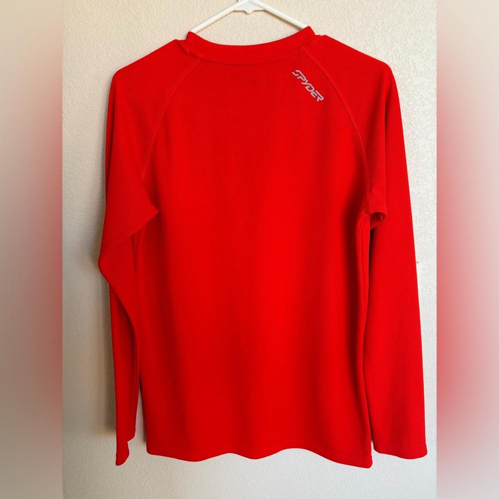 Spyder Bright Red Polyester Fabric size medium